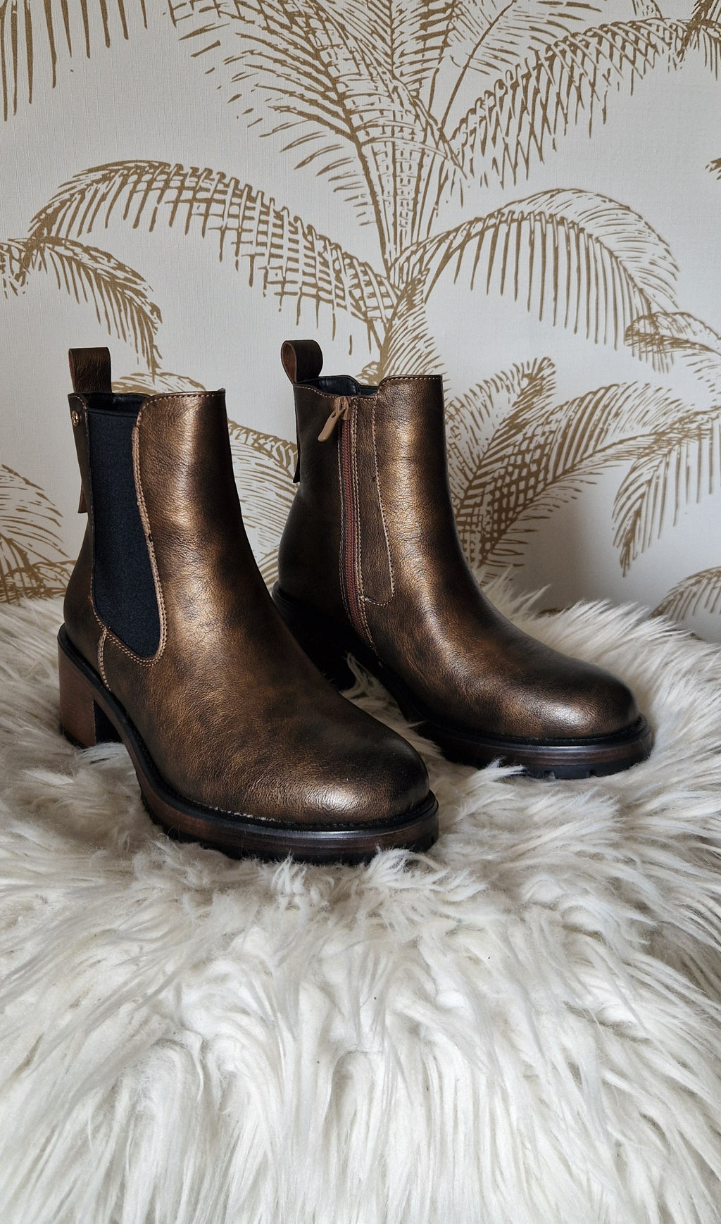Bottines Bronze