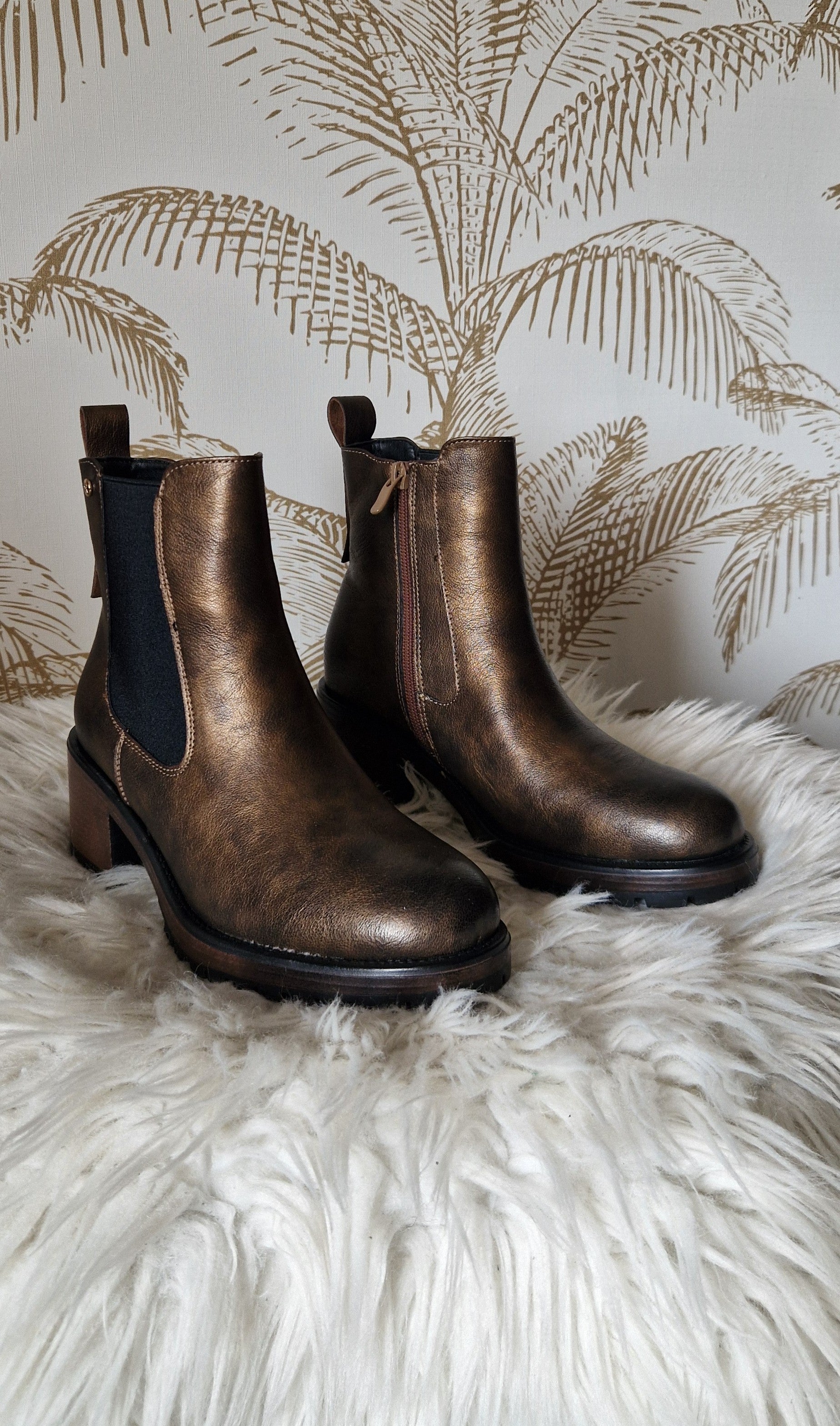 Bottines Bronze