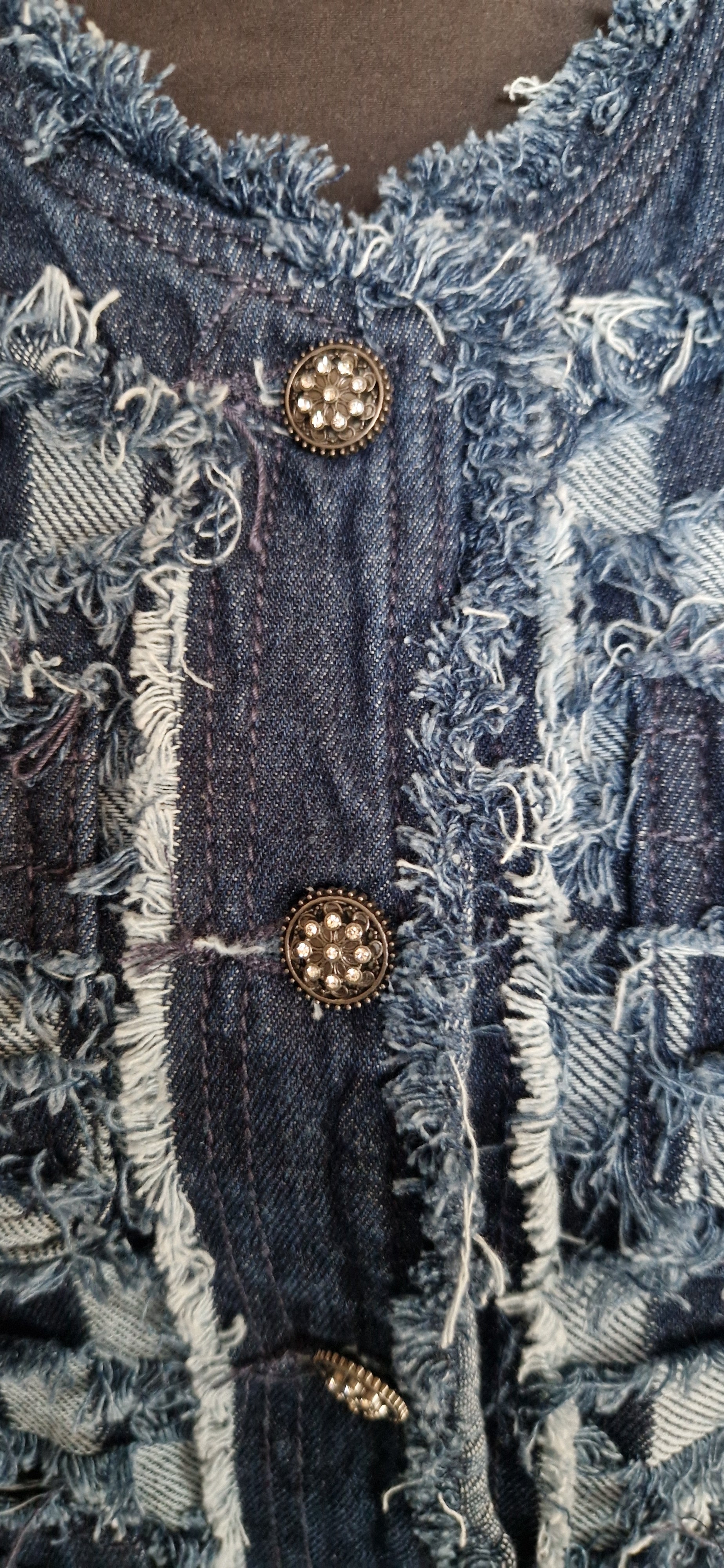 Veste "Place du Jour" tweed carreaux