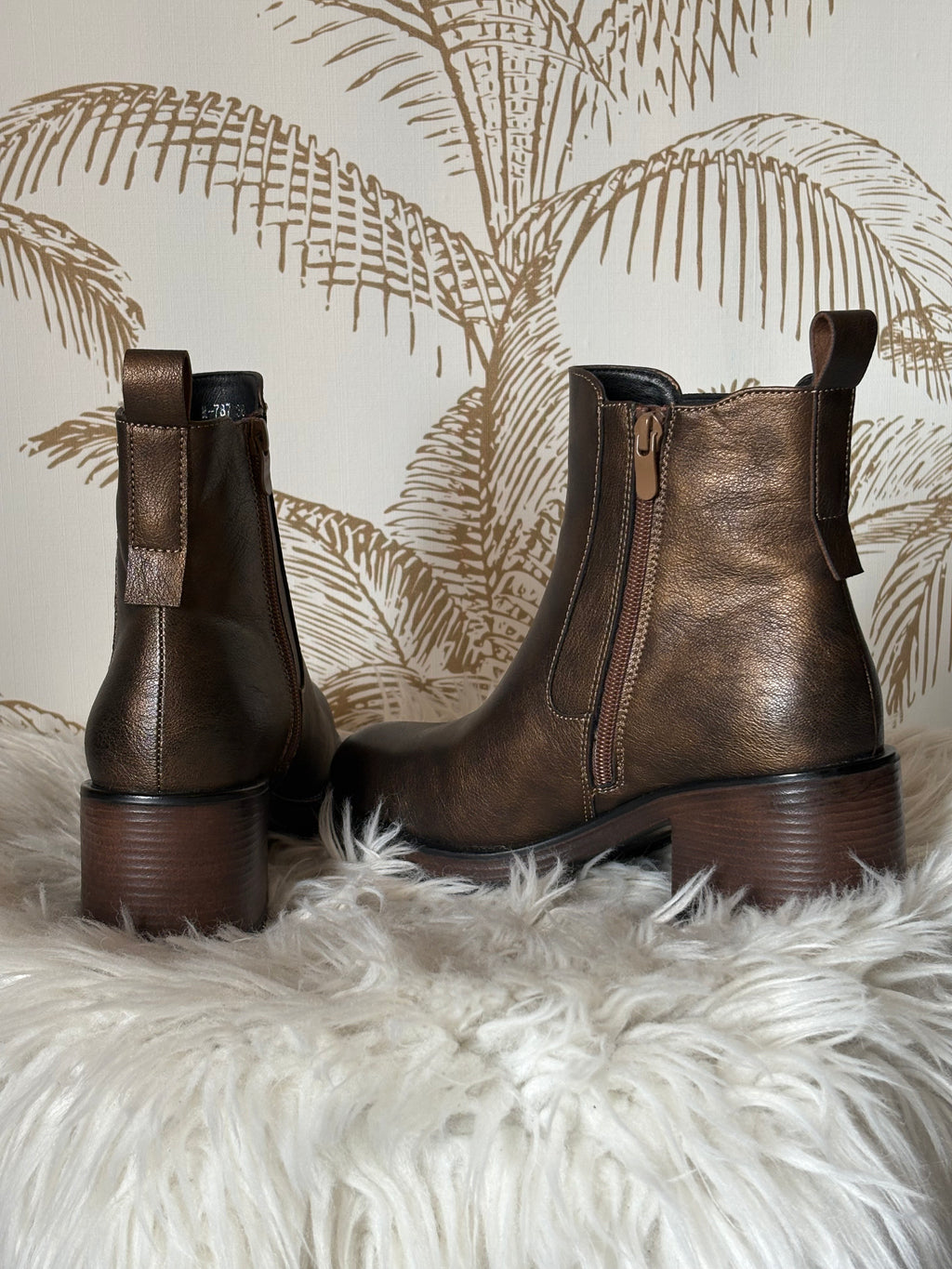 Bottines Bronze